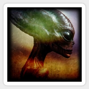 XENOS XV - AN ALIEN ENTITY Sticker